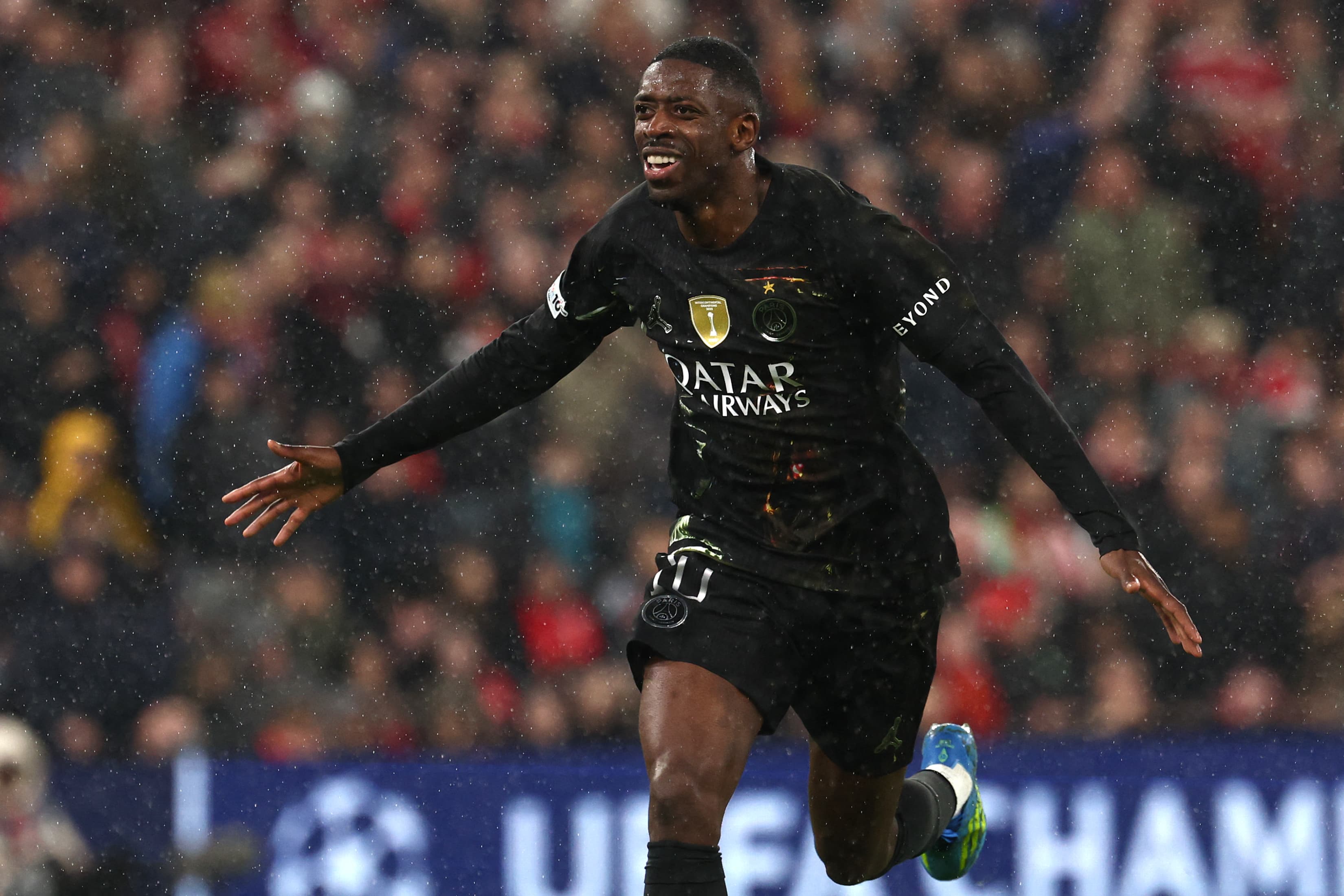 📸 Dembélé storms Anfield once again as PSG seal semi-final spot 🔥