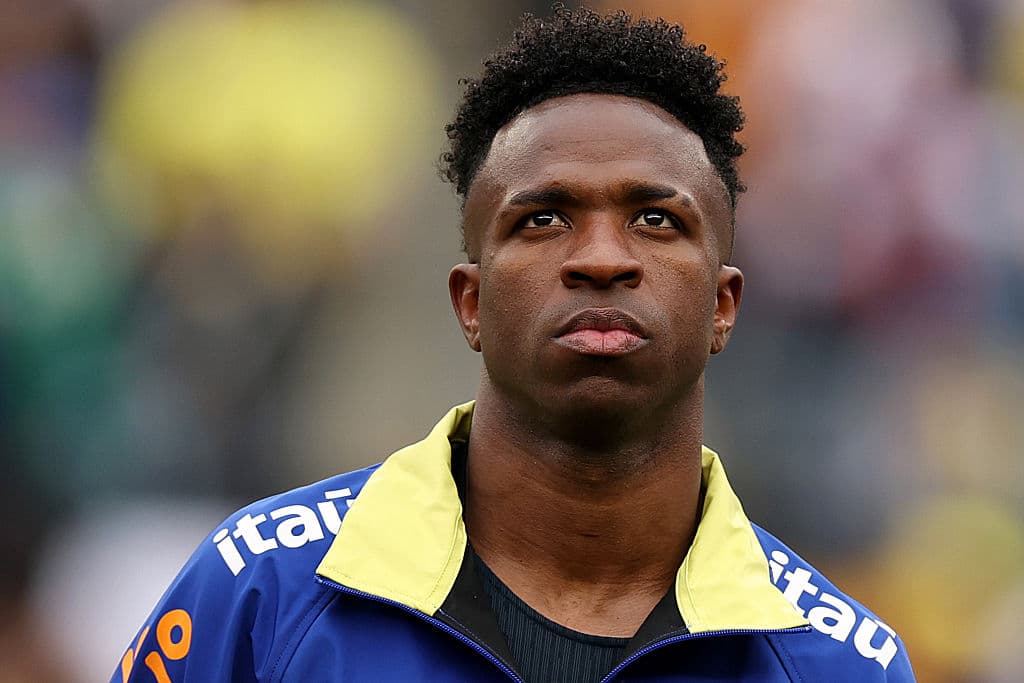 Brazil miss Vini Jr in training after defeat by France