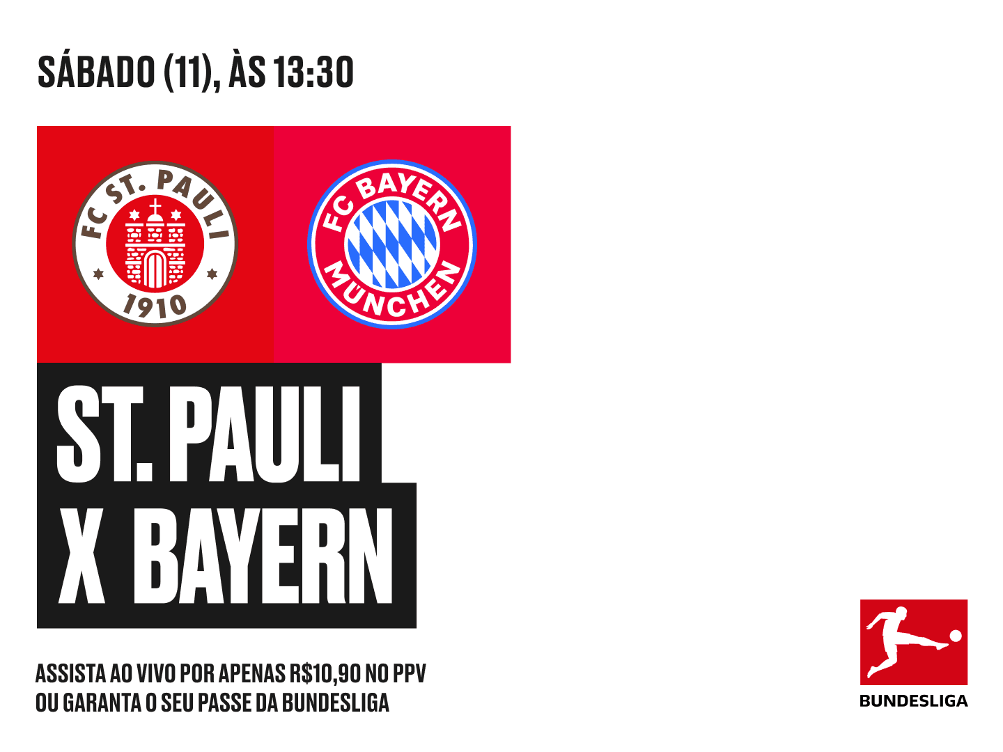 📺 Today’s guide: Saturday packed with Brasileirão, Bundesliga on OF +