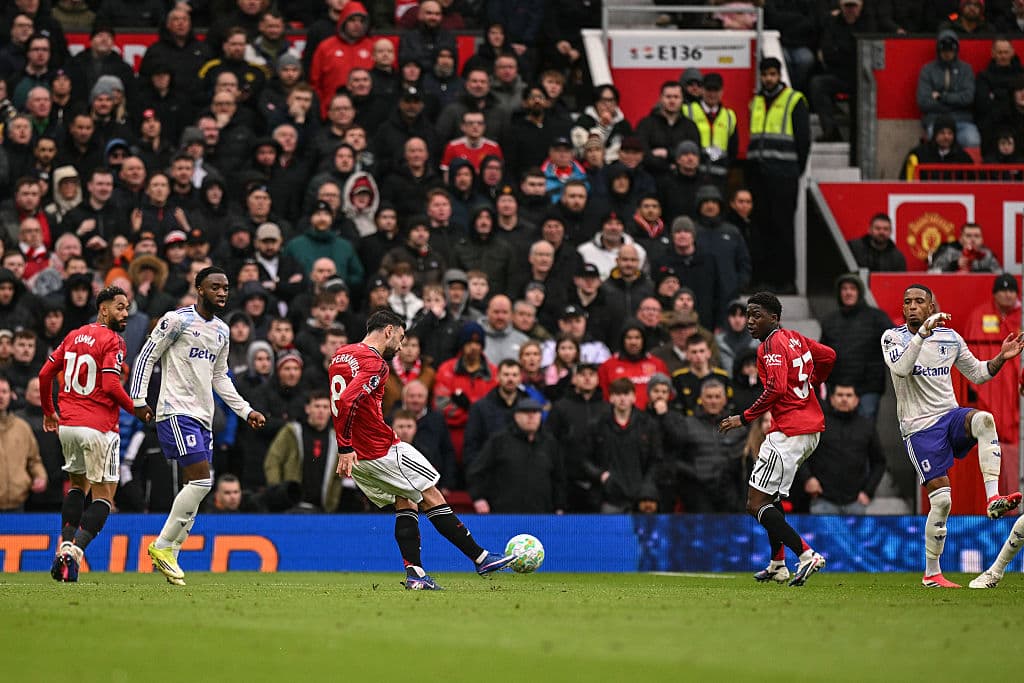 🚨 Bruno Fernandes Scores Big for Man U 2-1!