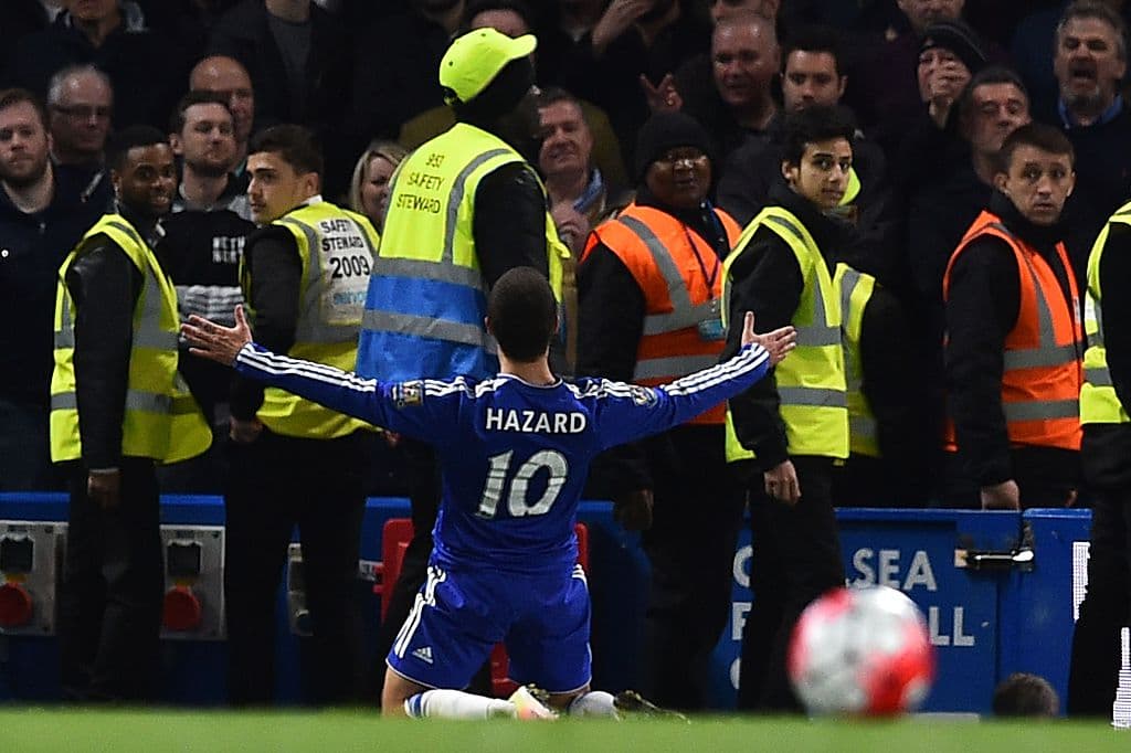 🎥 Eden Hazard sealed the title for Leicester on this day in 2016 👀
