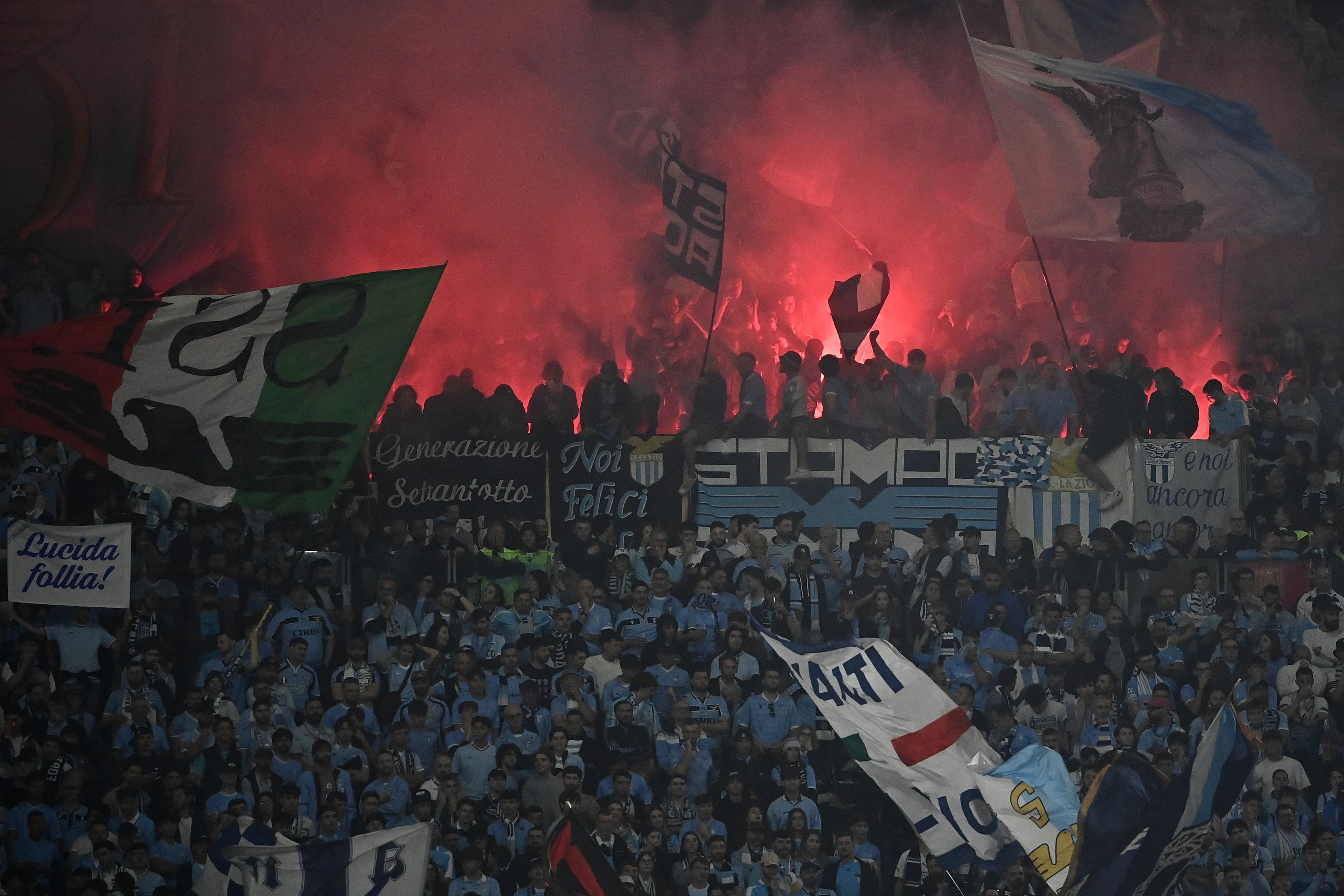 📸 Coppa Italia final: Lazio & Inter create a wild atmosphere