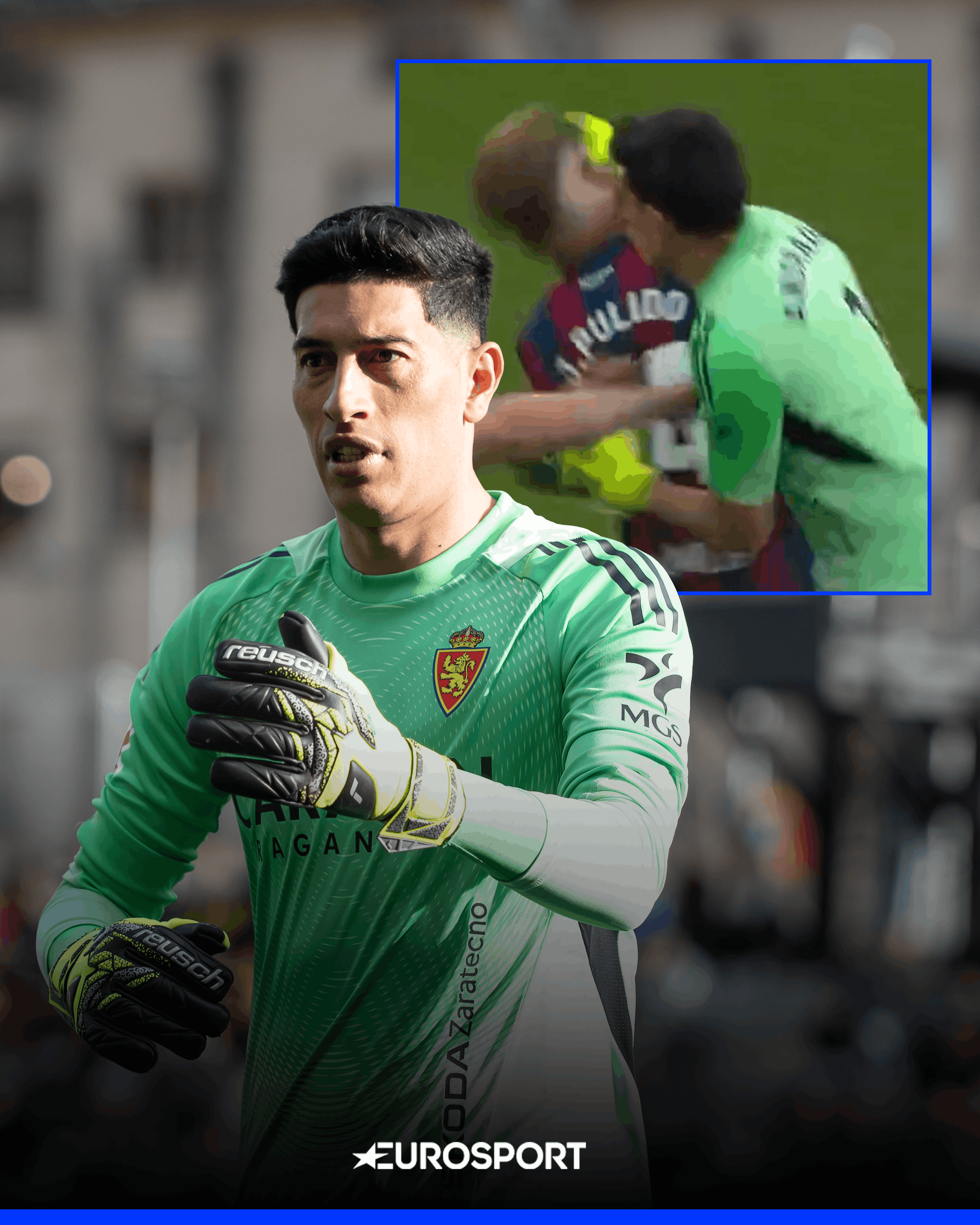 😅Did they cheer the punch? Zaragoza fans' bizarre reaction