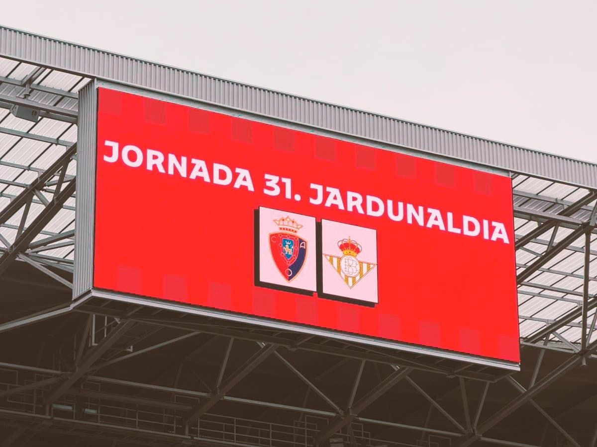 🚨 Osasuna-Betis: Pellegrini’s best XI at El Sadar before the return leg