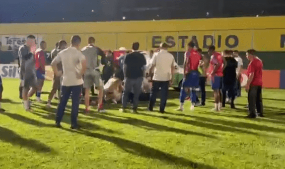 ⚠️ Player suffers convulsions before Copa do Nordeste match