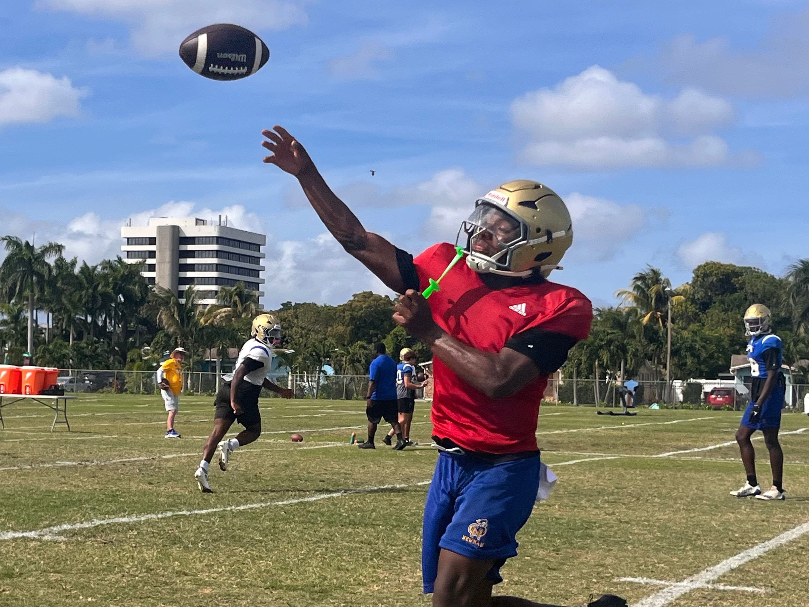Pedro Martinez embraces pressure as Cardinal Newman's new QB