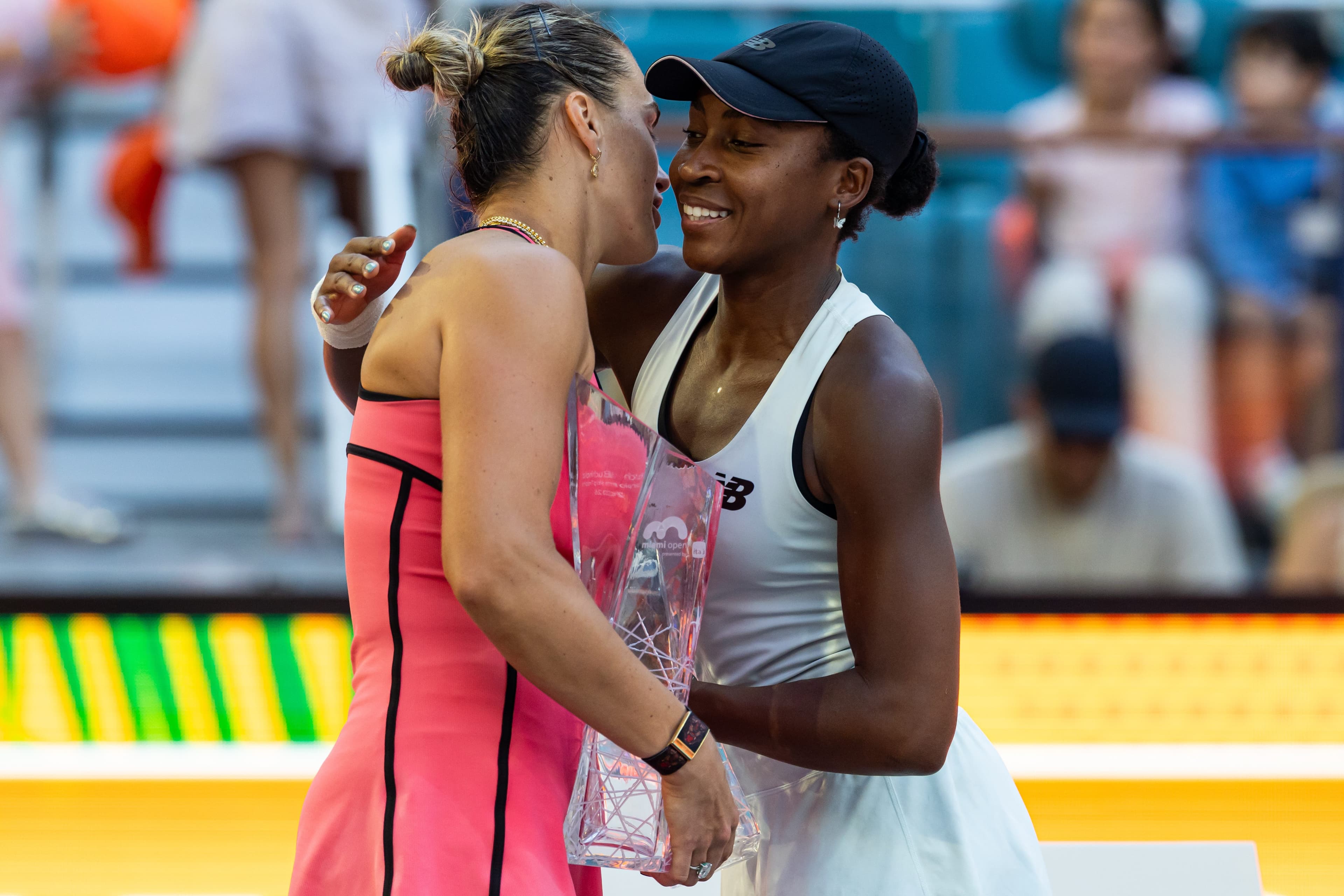 Coco Gauff falls to Aryna Sabalenka in Miami Open championship match