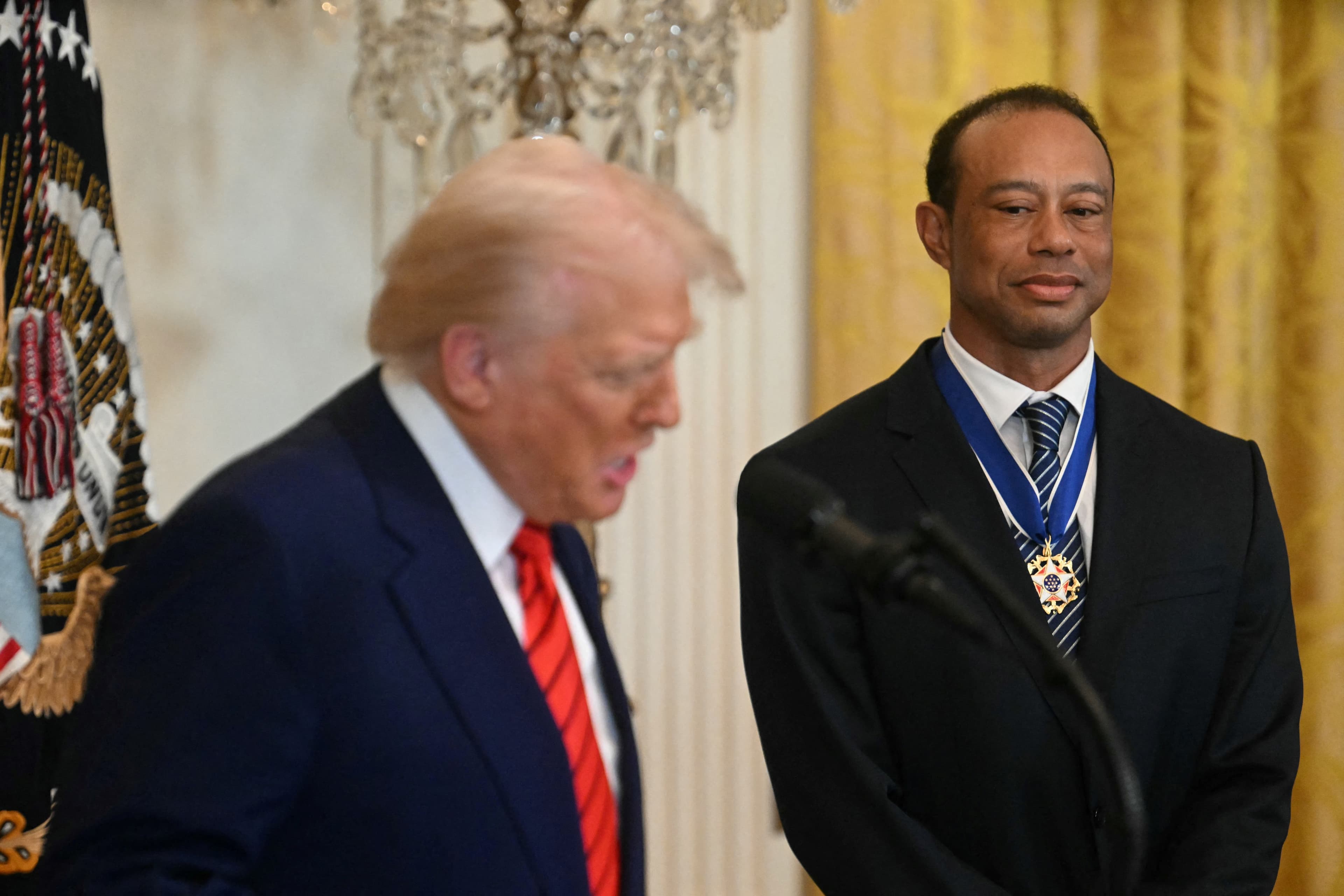 Donald Trump says Tiger Woods 'lives a life of pain' after DUI