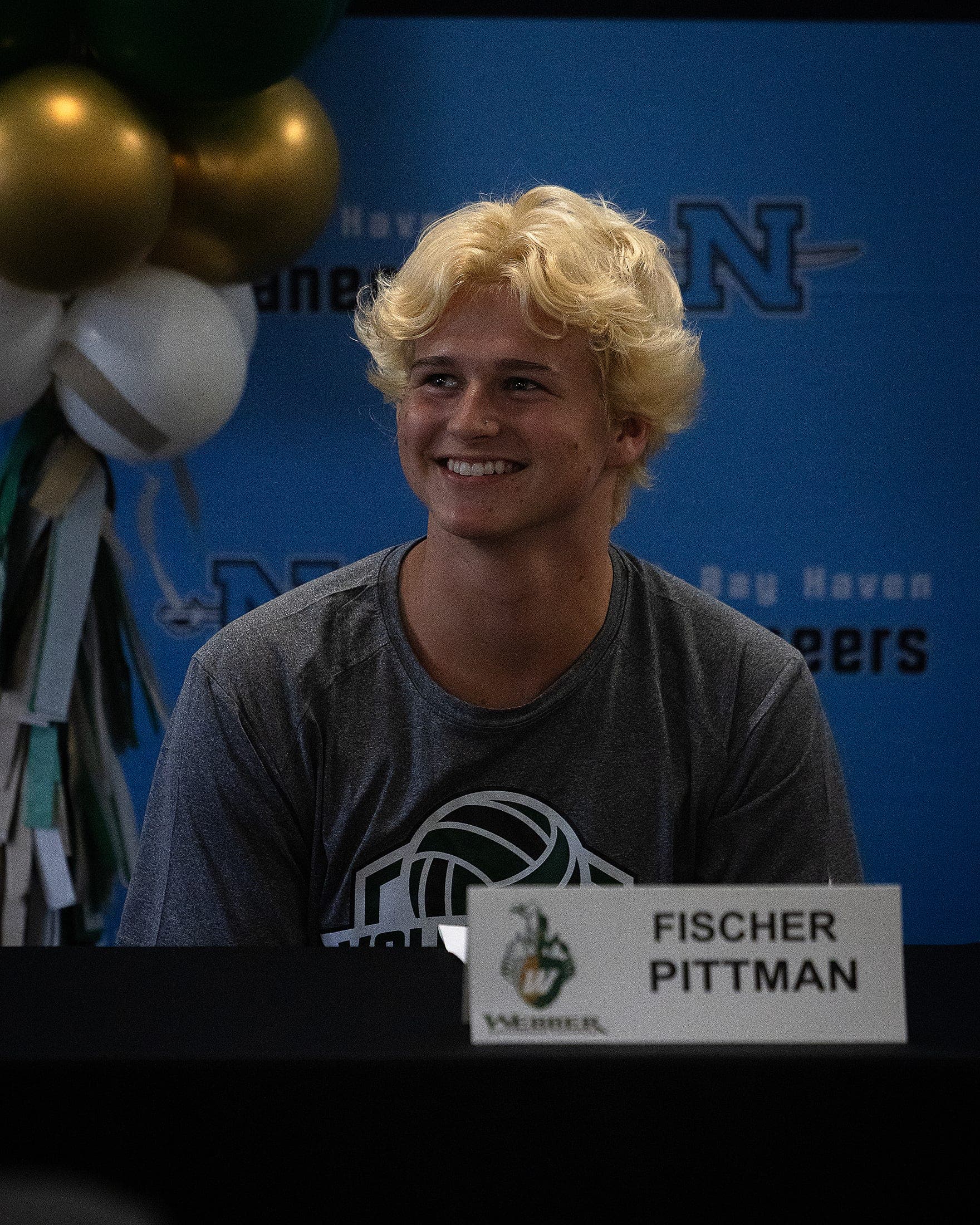 North Bay Haven volleyball celebrates historic signing day