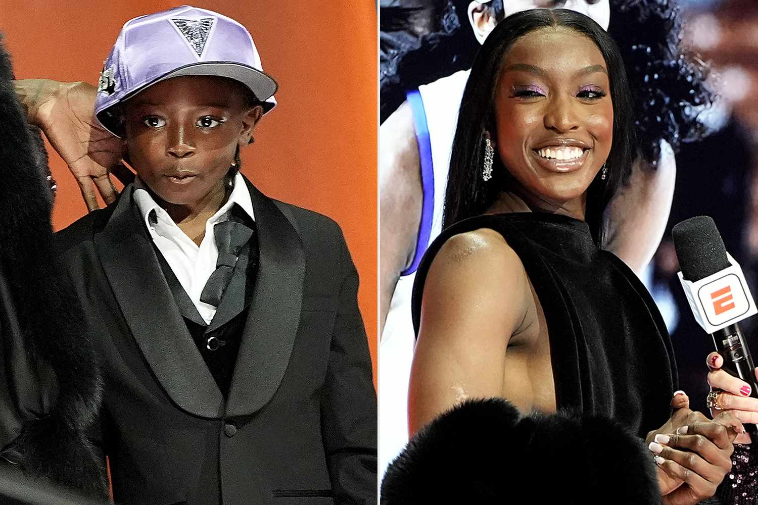 Flau’jae Johnson’s Little Brother Steals the Show Moments After She's Drafted into WNBA