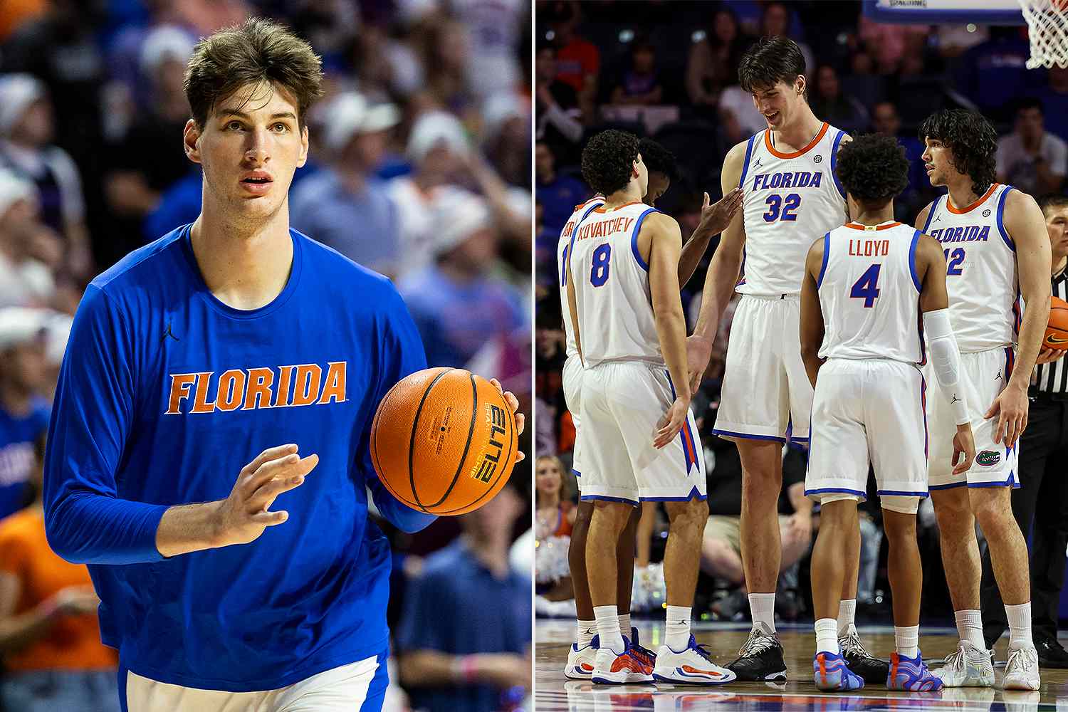 Olivier Rioux, Who Is 7-Foot-9, Sets New Record as He Becomes Tallest Player to Compete During March Madness