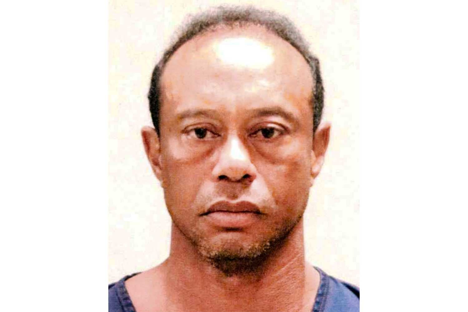 Tiger Woods Seen in New Police Booking Mugshot After DUI Arrest