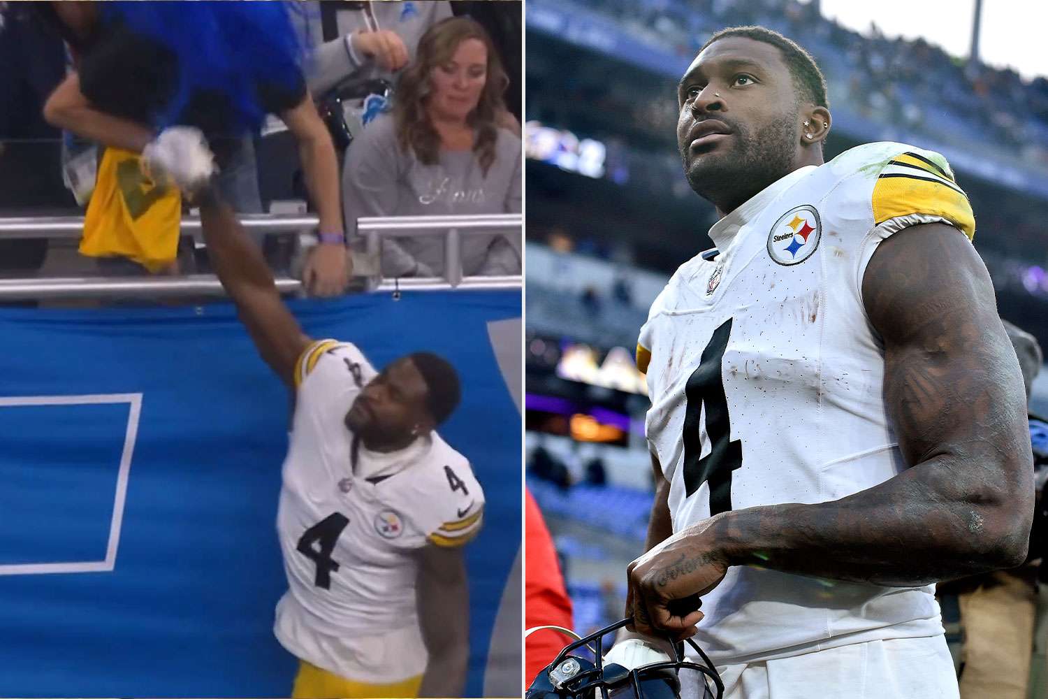 Steelers Player DK Metcalf Won’t Face Criminal Charges for Altercation with Lions Fan