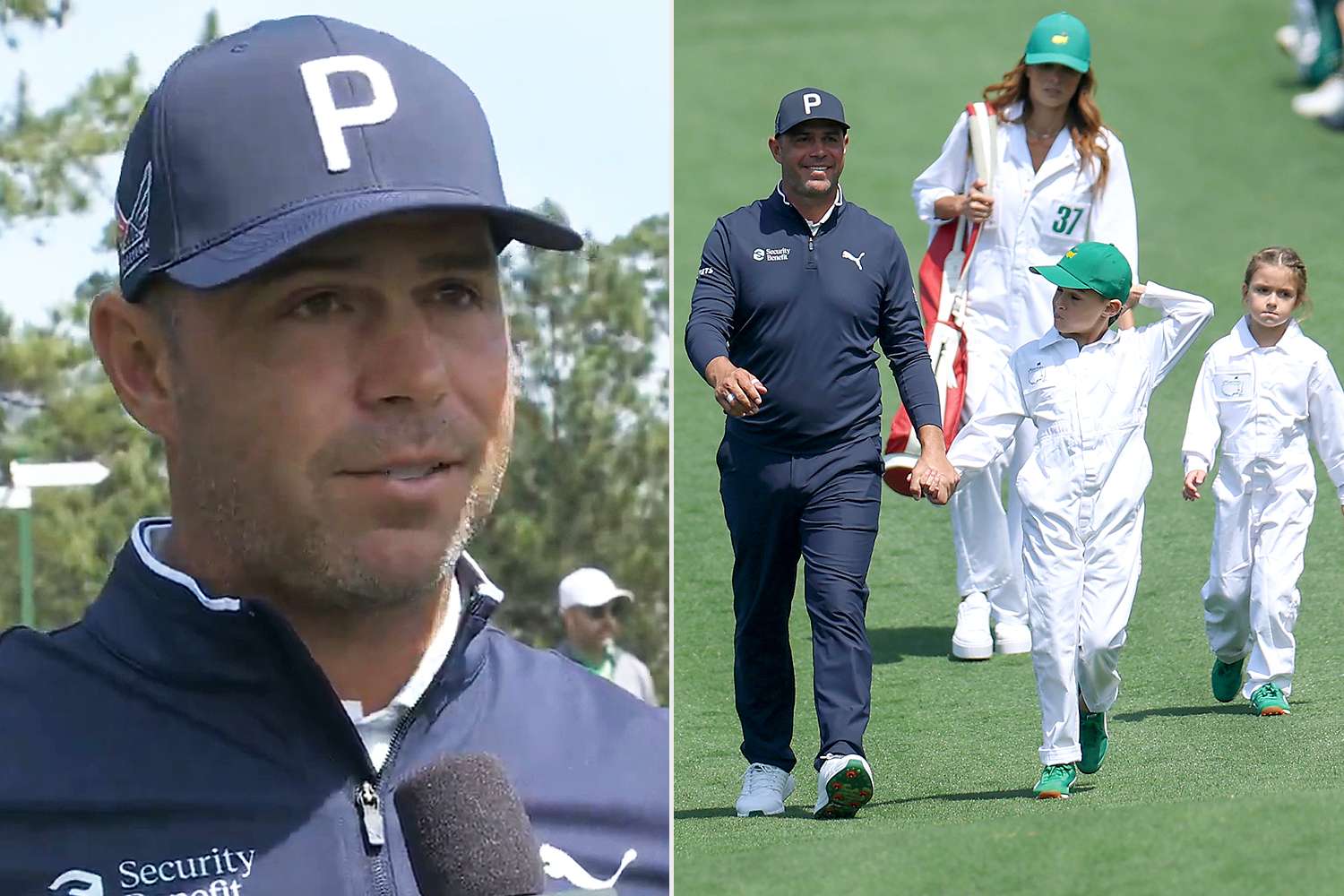Gary Woodland Gets Emotional as He Plays with His Kids at First Masters Par 3 Contest Since Brain Surgery