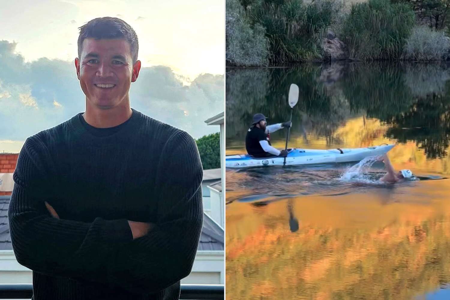 Marathon Swimmer, 35, Attempts World Record 34-Mile Distance in River Infested with 5,500 Crocodiles