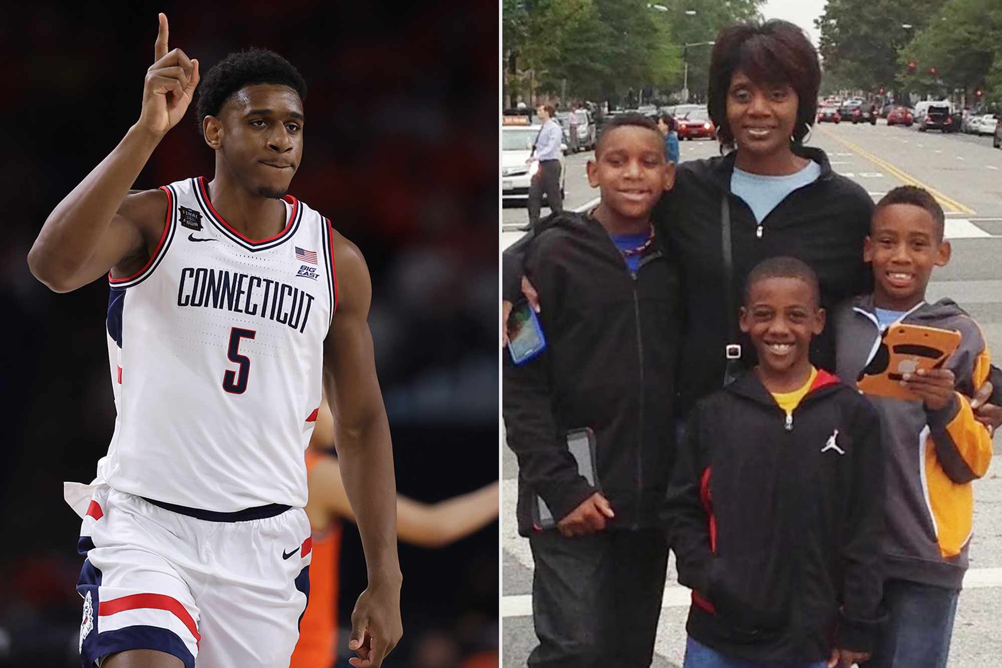 All About UConn Star Tarris Reed Jr.'s Siblings, Basketball Players Trevor and Tristan