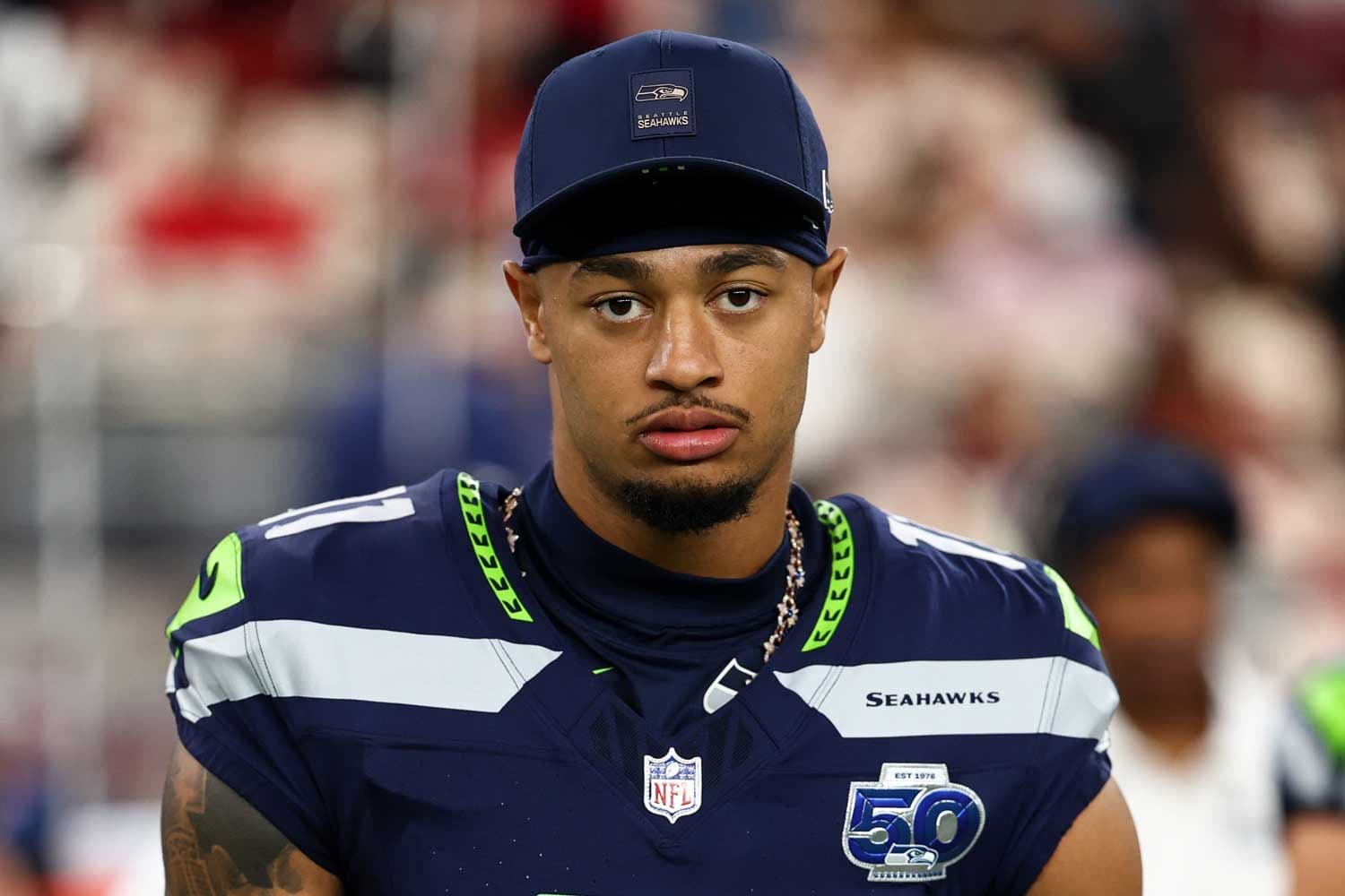 NFL Apologizes to Jaxon Smith-Njigba After He Calls Them Out for ‘Disrespectful’ Typo on Trophy