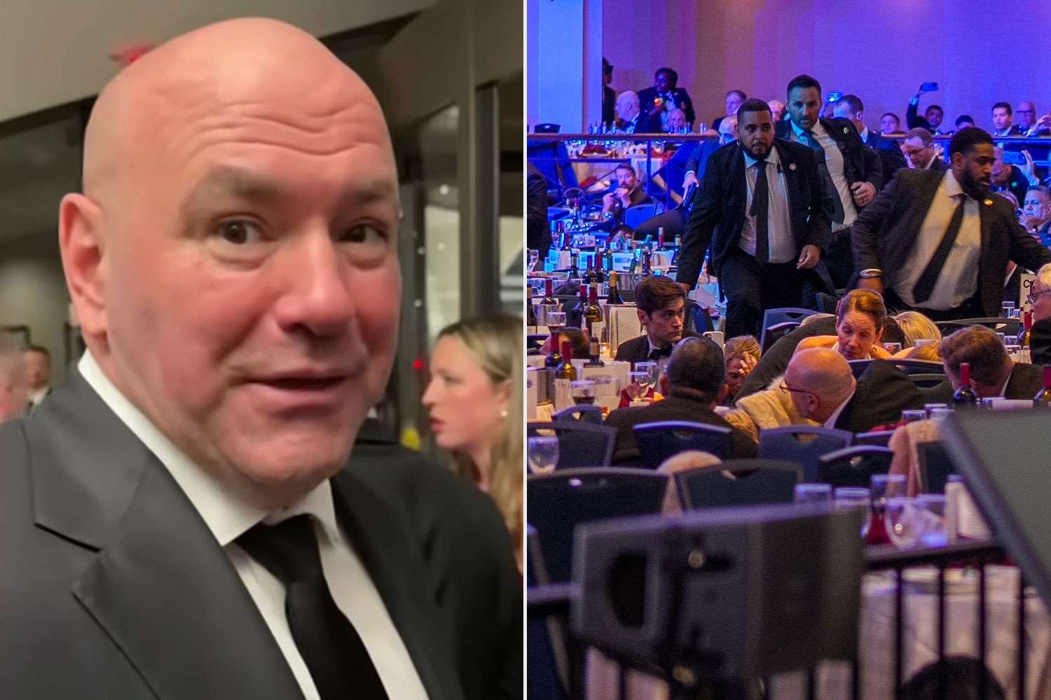 UFC CEO Dana White Says the White House Correspondents’ Dinner Shooting Was ‘F---ing Awesome’ to Experience in Person