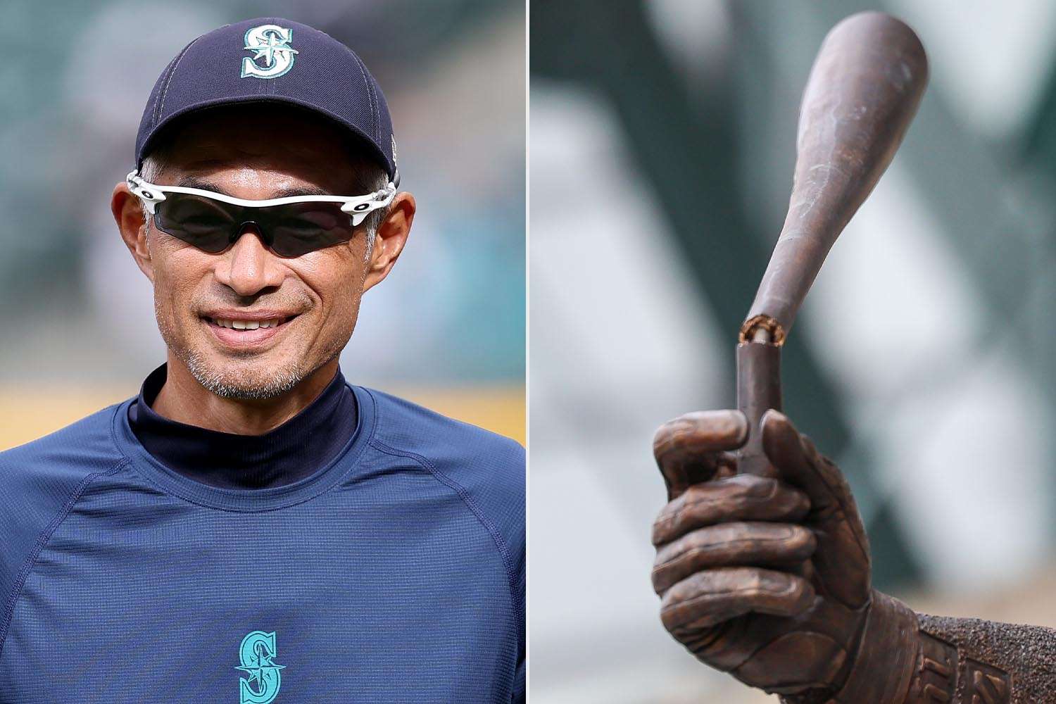 Ichiro Suzuki’s New Statue at T-Mobile Park Suffers Unveiling Mishap: a Broken Bat