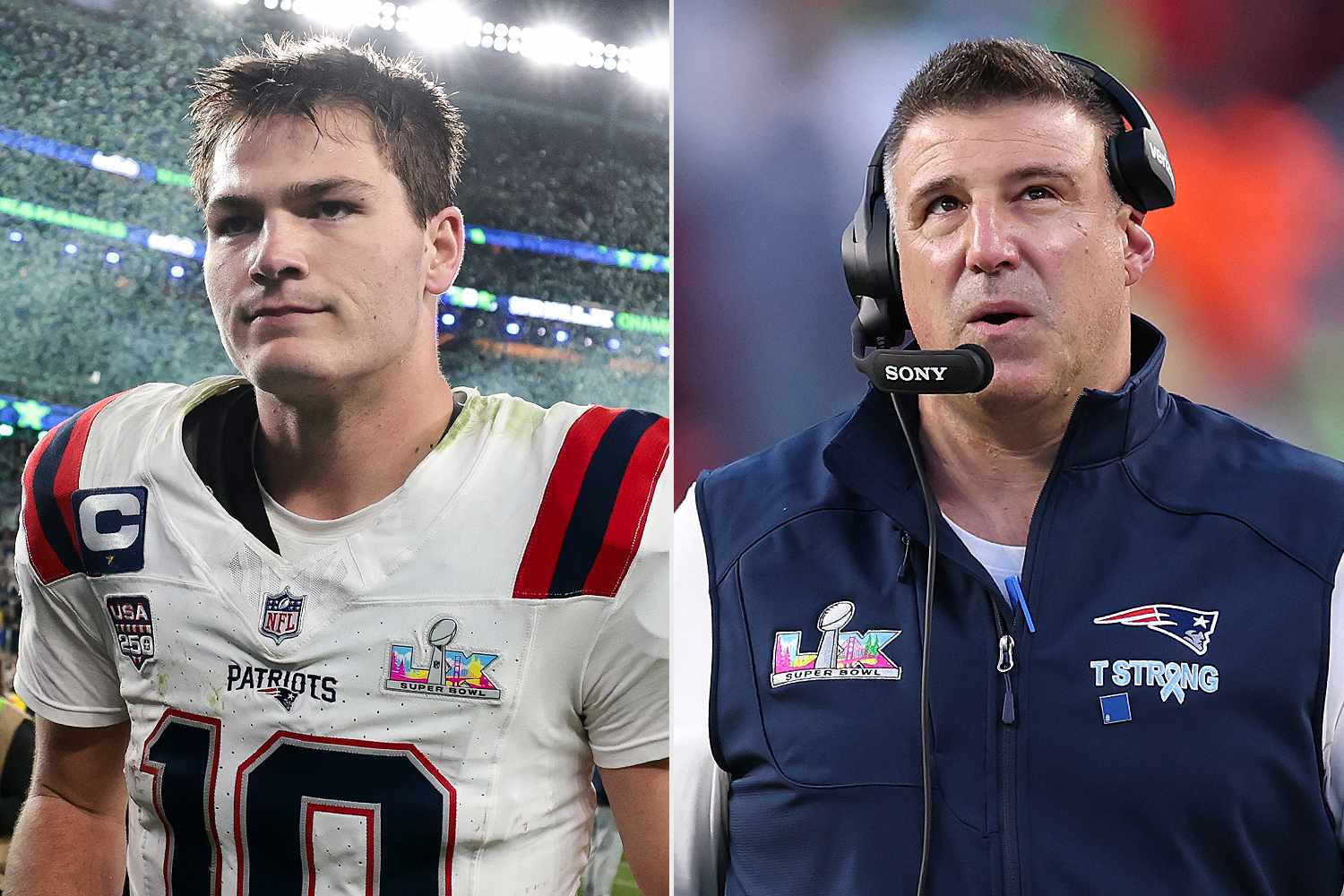 Patriots QB Drake Maye Breaks Silence on Coach Mike Vrabel’s Photo Scandal with Dianna Russini