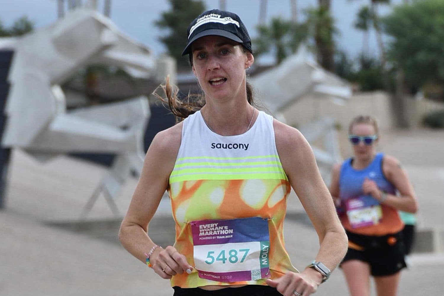Olympian Molly Huddle Runs Marathon Six Months Postpartum, Says It Was Something She ‘Needed to Do’ (Exclusive)