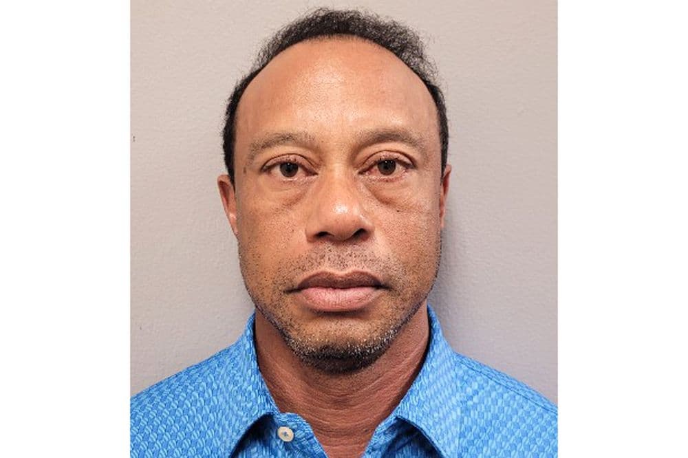 Tiger Woods Mugshot Released After Rollover Crash in Florida Leads to DUI Charge