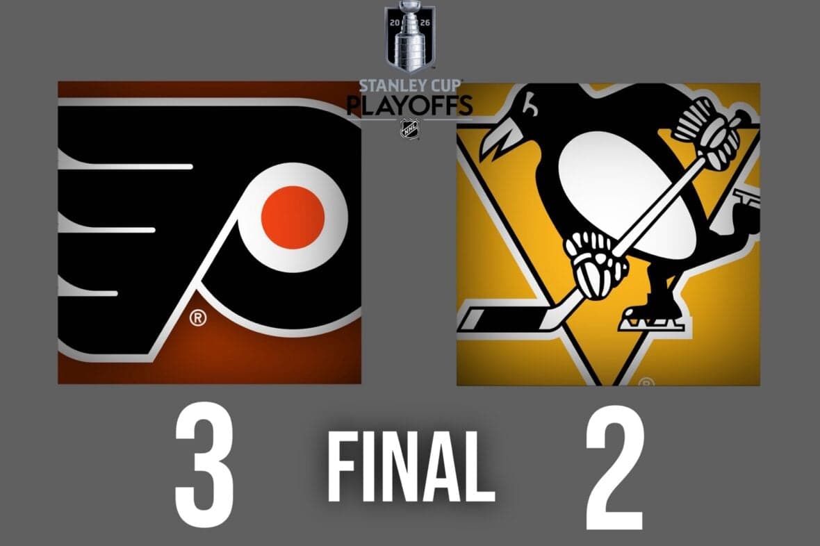 Flyers Steal Game 1 After Battle With Penguins on Saturday