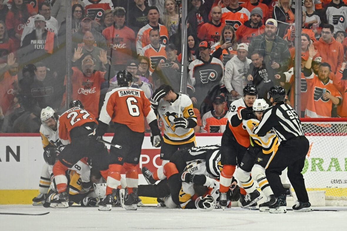 Broad Street Brawl: Flyers Escape Wednesday Chaos With 5-2 Win
