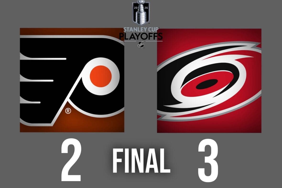 Flyers Fight Hard, Fall 3-2 Against the Hurricanes in Game 2