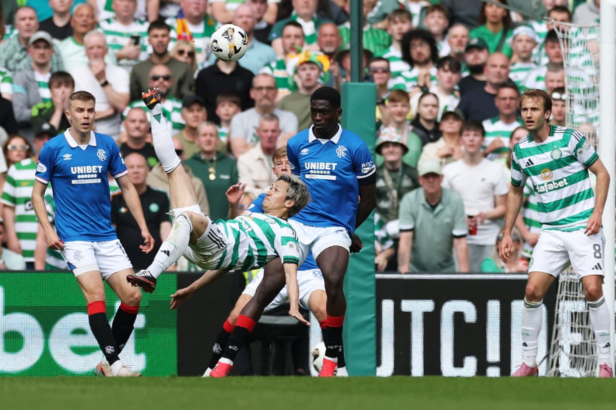 Celtic win in Old Firm derby to put pressure on Hearts