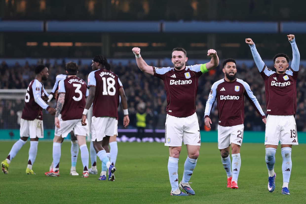 Aston Villa ease into Europa League quarter-finals