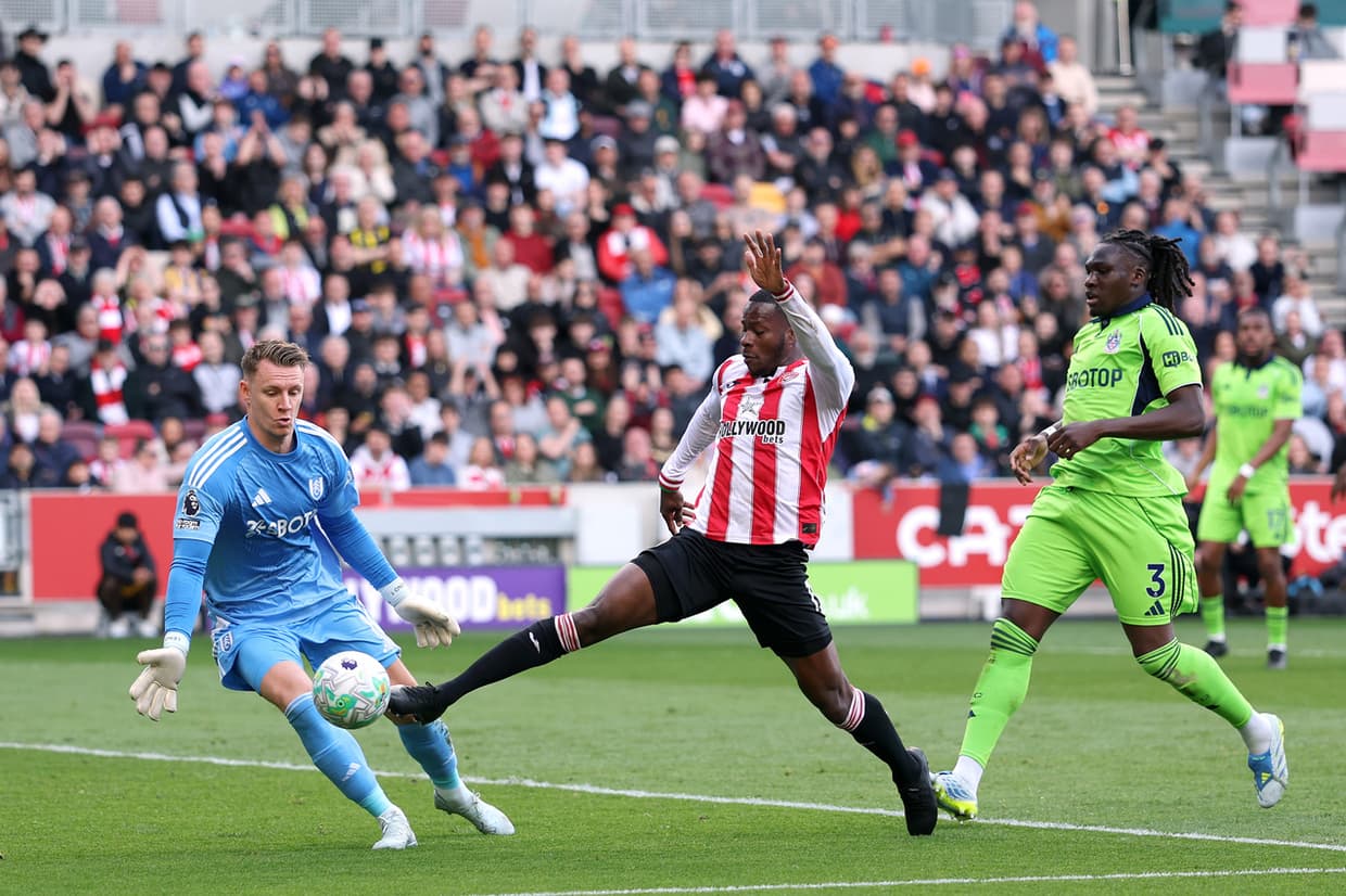 Points shared between Brentford and Fulham