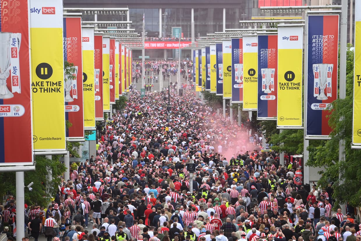 Championship play-off final remains in limbo with two different start times announced