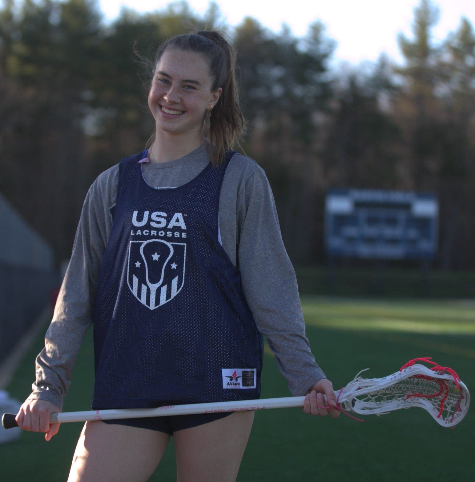 H.S. girls lacrosse: Exeter's 
Benevides off to shining sophomore season
