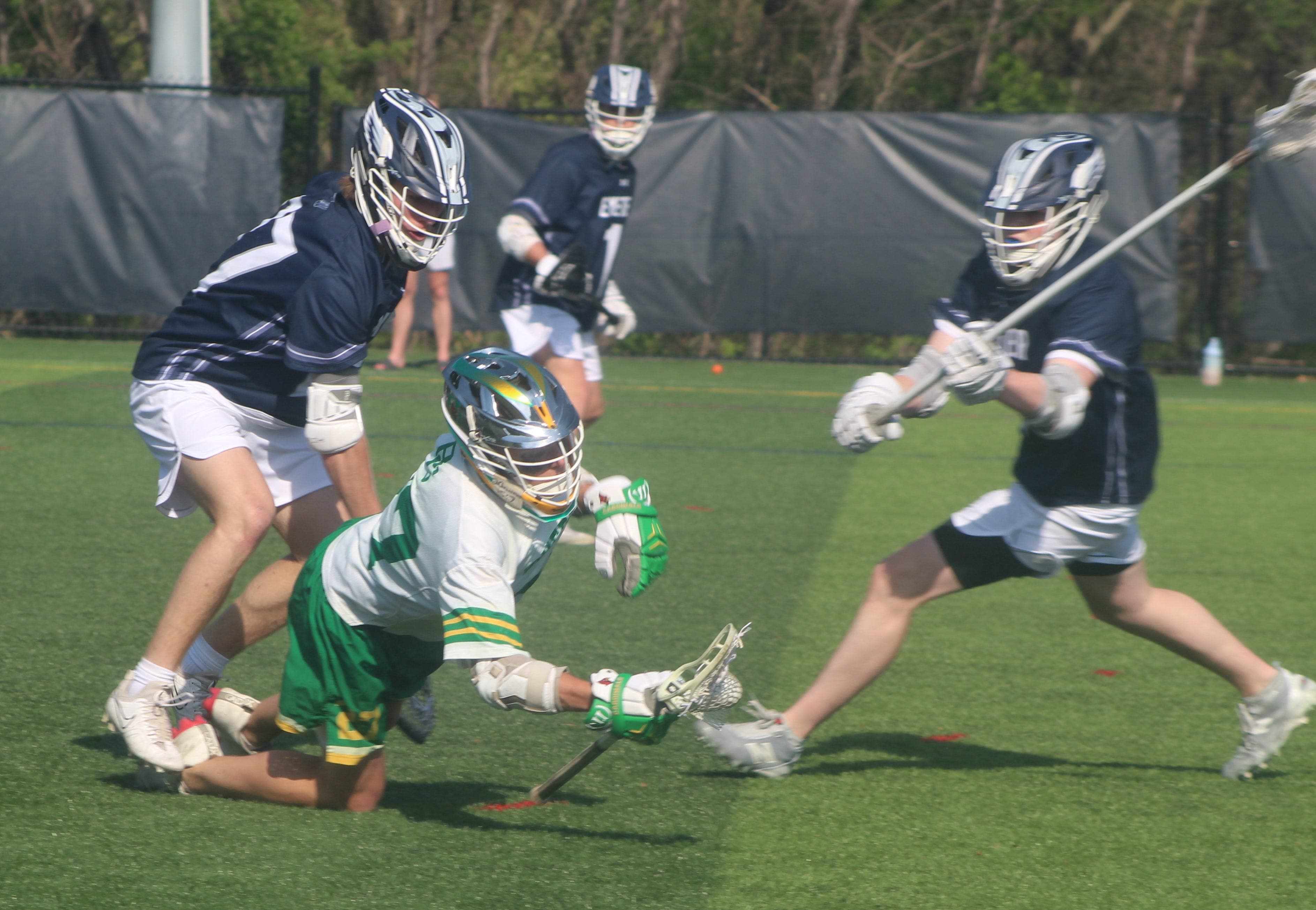 N.H. boys lacrosse: Exeter falls to surging Bishop Guertin, 13-5