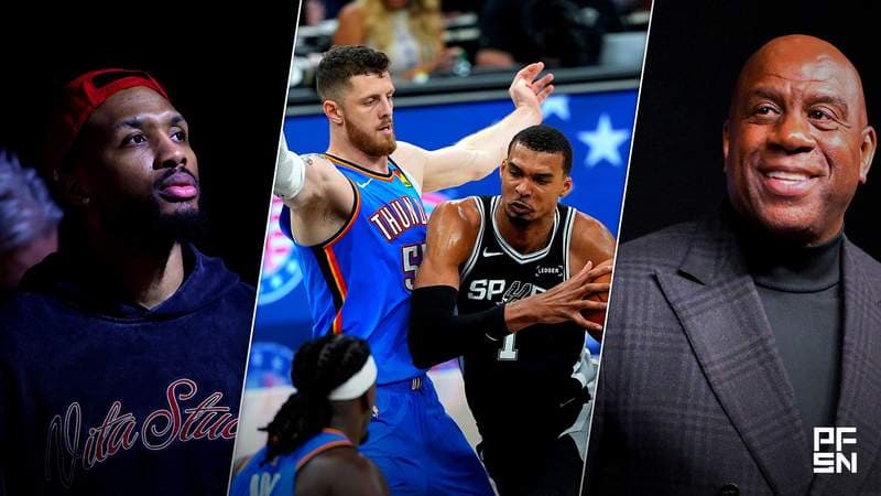 ‘Refs Doin Too Much’ — Damian Lillard, Magic Johnson, NBA Stars React to Thunder’s Game 3 Win Over Spurs in WCF