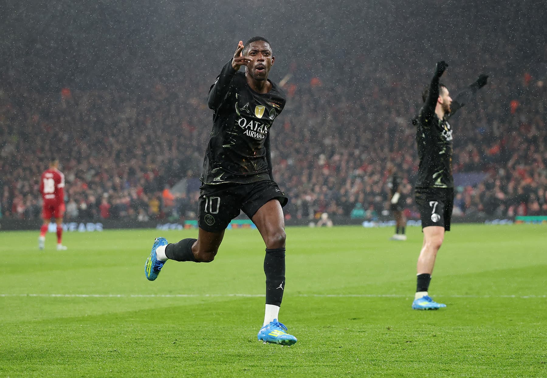 Video: Dembélé Brace Sinks Liverpool’s Champions League Dreams