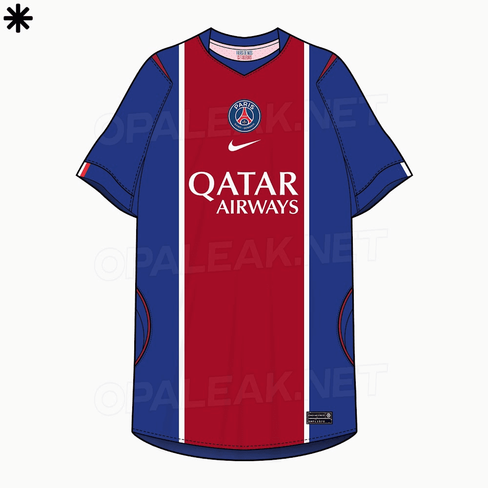 PSG's 2026-27 Home Kit Leaked, Drops Navy Blue