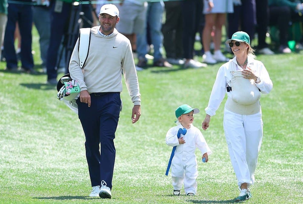 Scottie Scheffler’s Newborn Son Makes PGA Appearance at The Masters—as Golfer’s Wife Jets to Augusta From Texas 2 Weeks After Giving Birth
