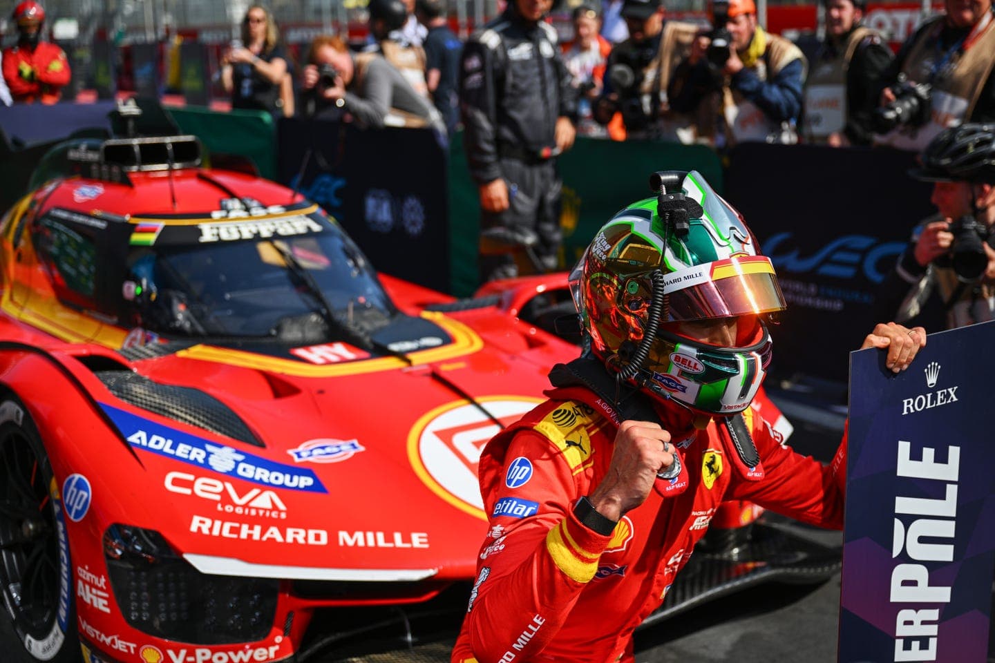 Ferrari Opens 2026 WEC Season with Imola Hyperpole, Toyota Misses by 0.011 Seconds