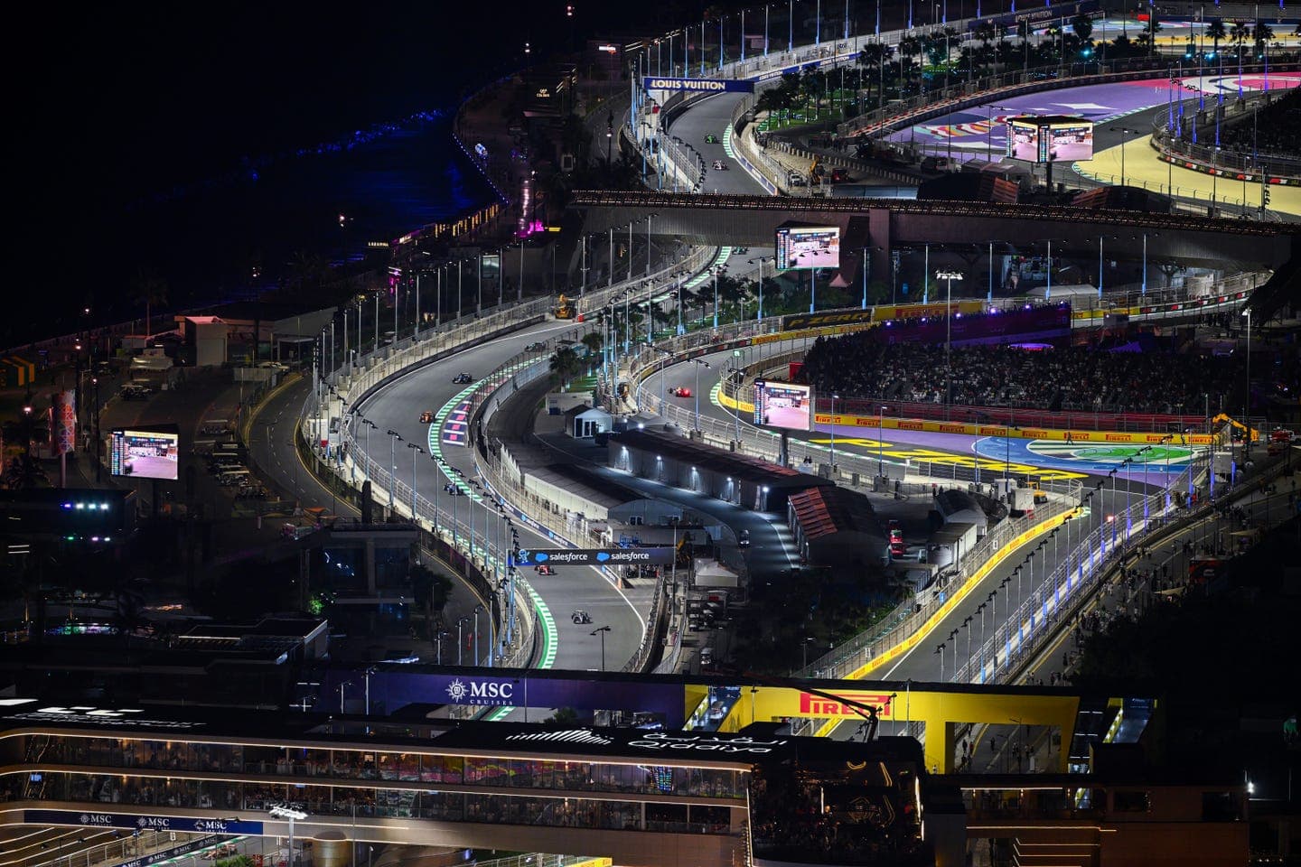 🚨 Formula 1's Grand Prix in Saudi Arabia cancelled; Malaysia leads thrilling race!