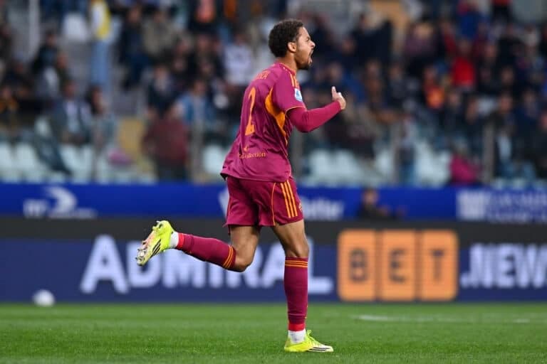 Devyne Rensch speaks after Roma’s comeback win: “What a crazy game. Now we focus on the derby.”