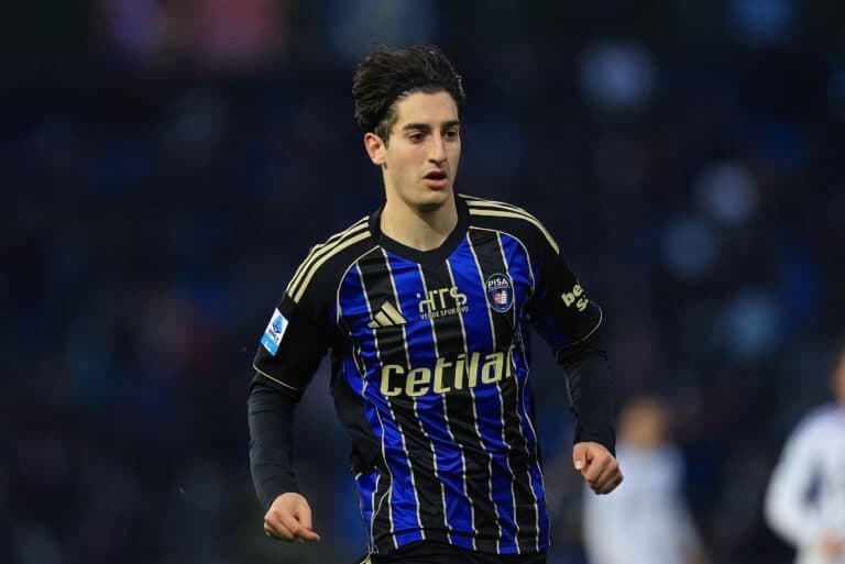 Roma set sights on Pisa left-back Samuele Angori