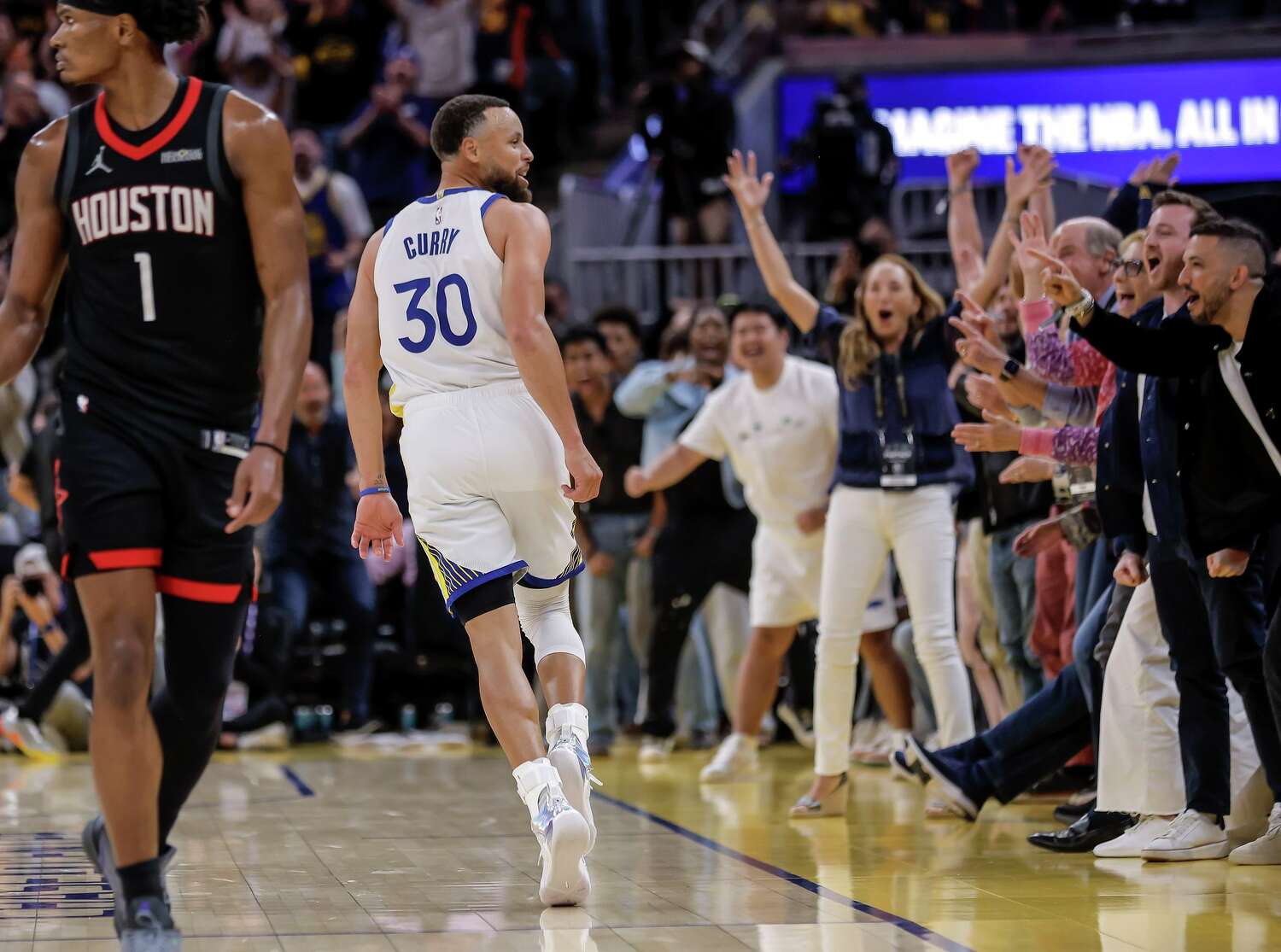 Though Steph Curry missed the final shot, he made an impact on Warriors' psyche