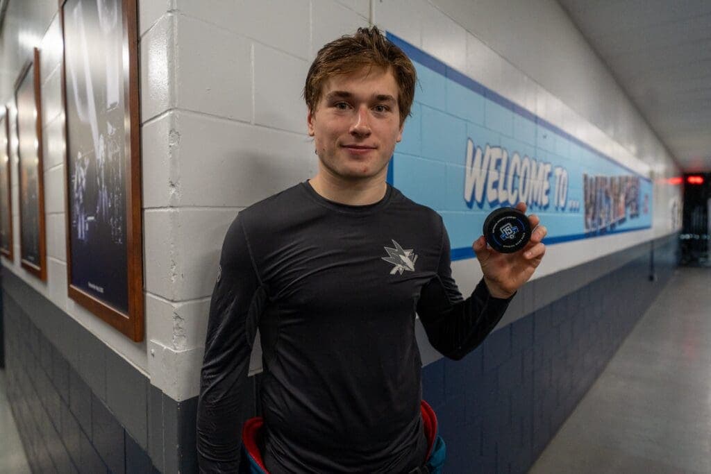 Sharks Locker Room: The Celebrini Constant