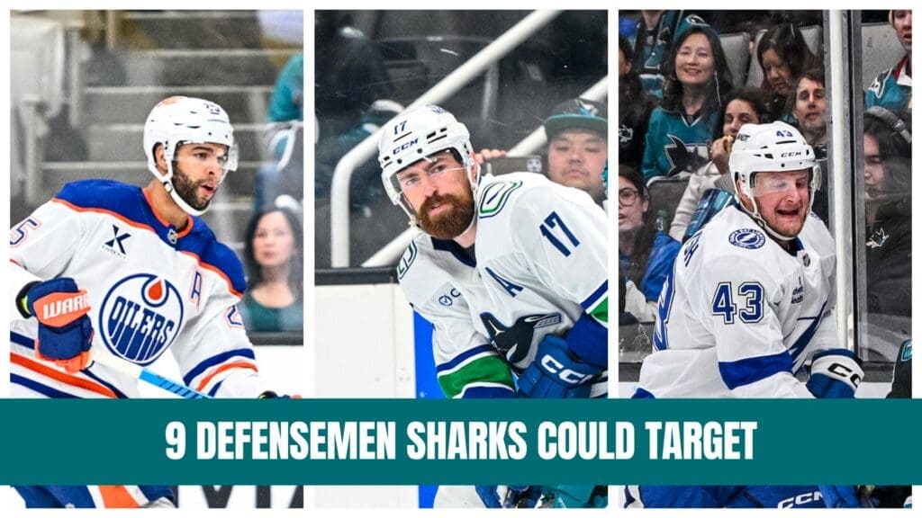 9 Defensemen Sharks Could Target This Off-Season