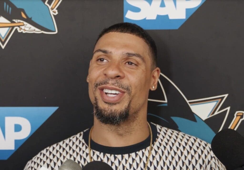 Reaves Supports Celebrini as Captain, Talks Love for Sharks Fans & Goodrow