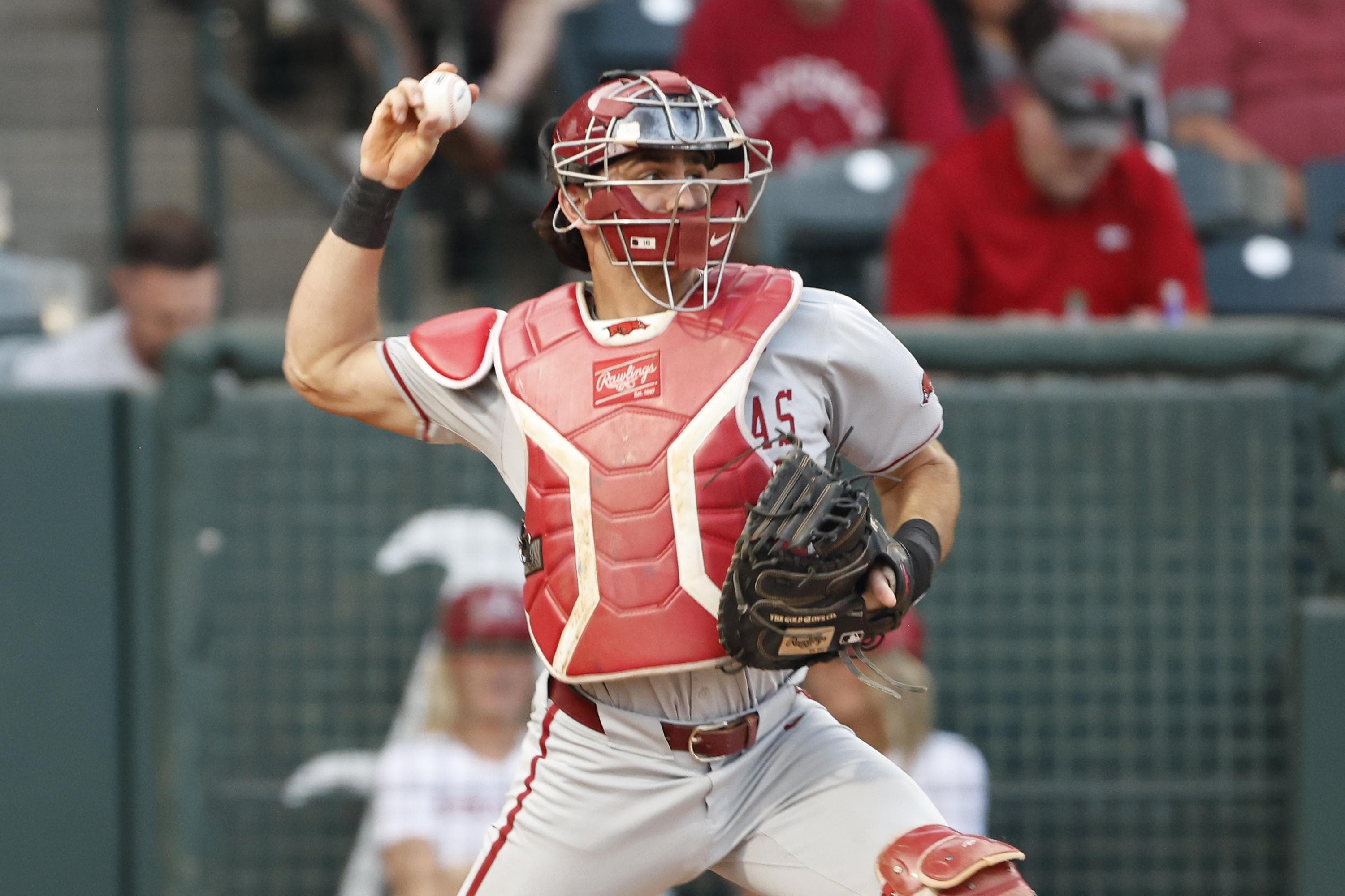 Could the Washington Nationals draft one of the Arkansas Razorbacks rising stars?