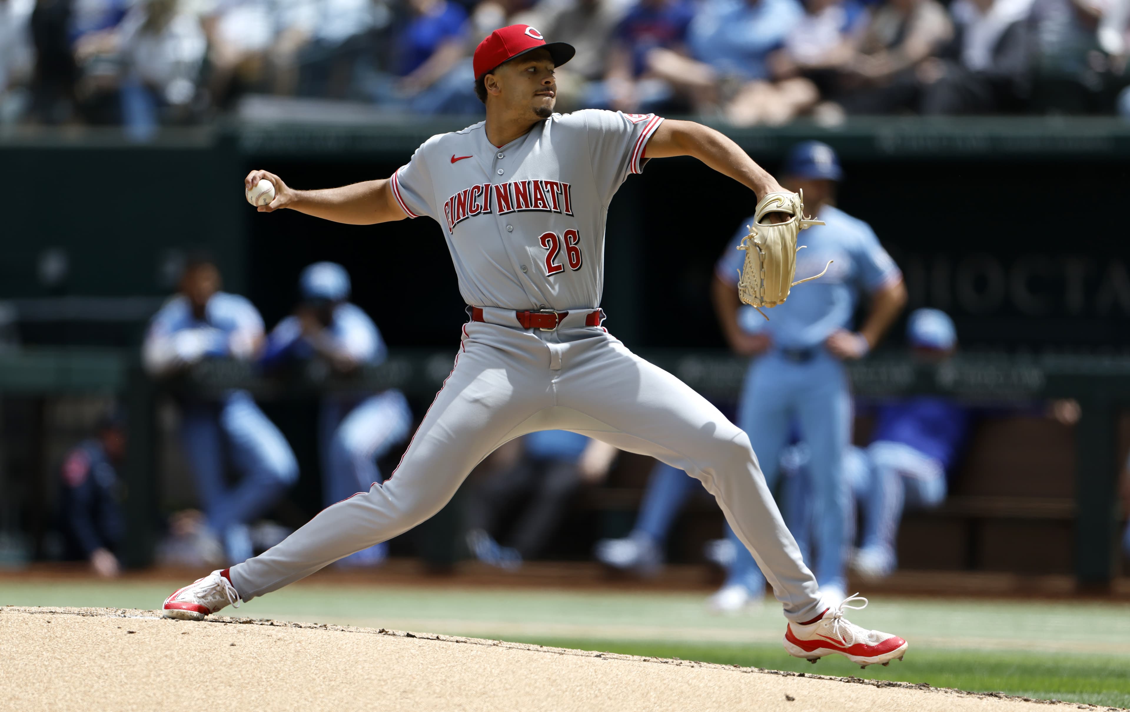 Electric Cincinnati Reds arms complete sweep of Texas Rangers