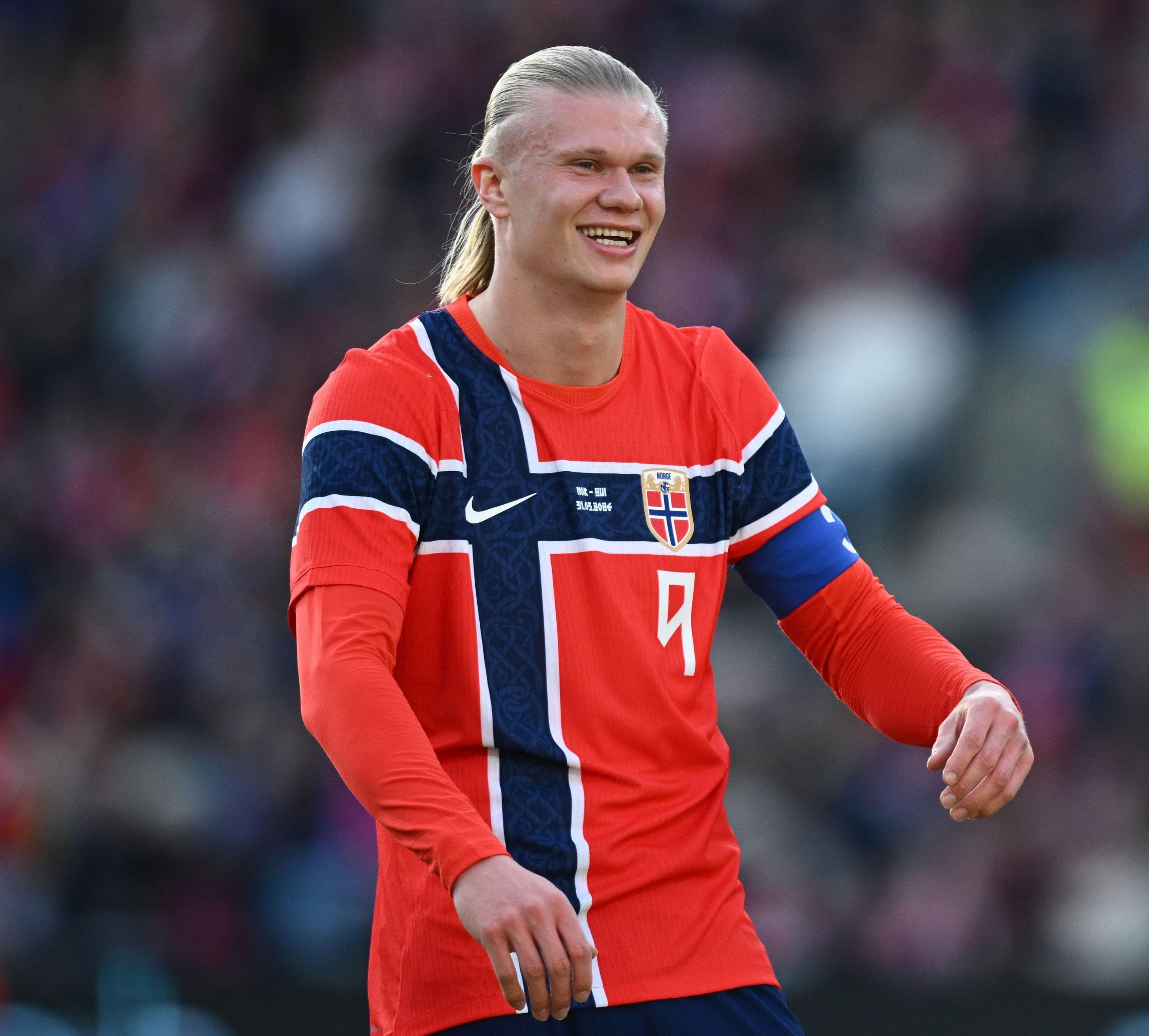Erling Haaland is Norway’s superhuman striker